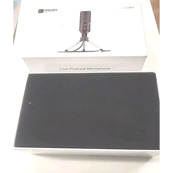Podcast Microphone  Gaming, Podcast, Social Media Content Creating Mivsn Live - Picture 3 of 5